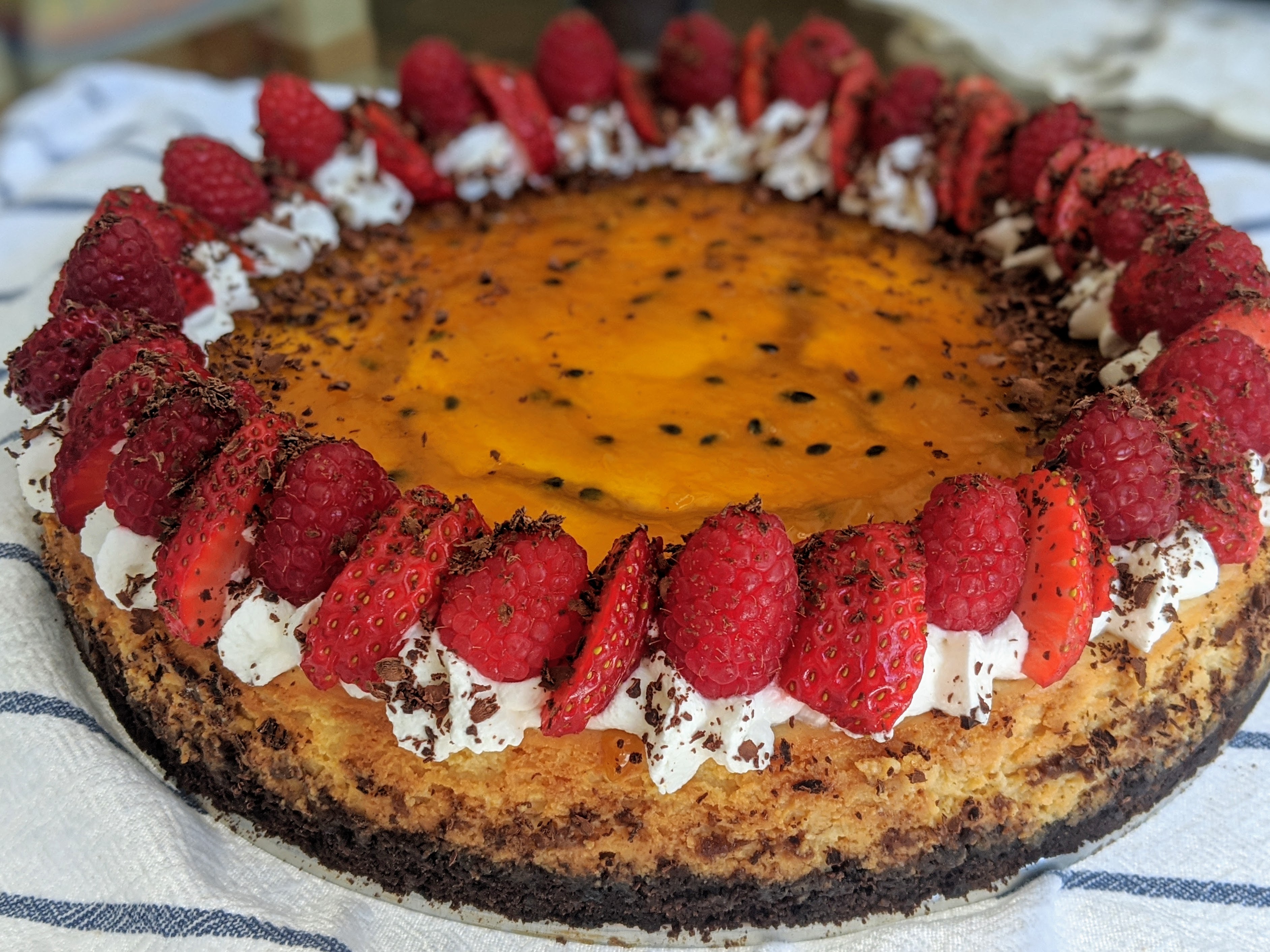 Passion Fruit Cheesecake